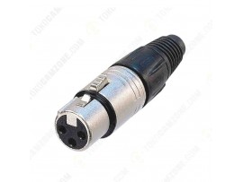 Jack Female XLR - Connector Mic - Besi